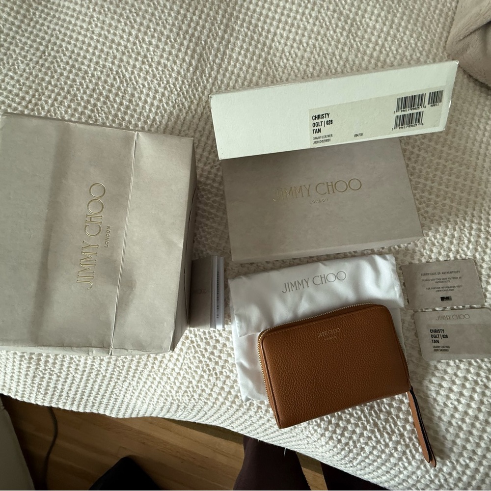 Jimmy Choo Tan Wallet